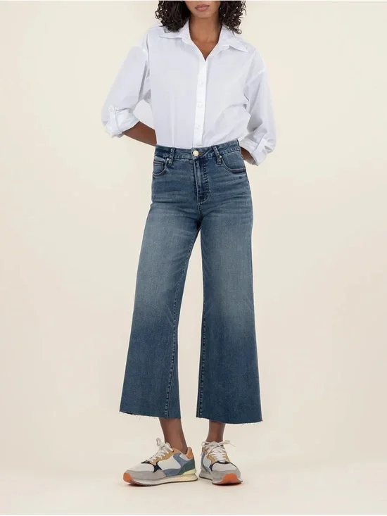 Kut Meg Wide Leg - Peaceful Wash - Picture 5 of 5